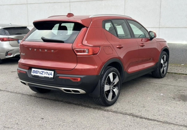 Volvo XC 40 cena 97900 przebieg: 58332, rok produkcji 2018 z Jeziorany małe 407